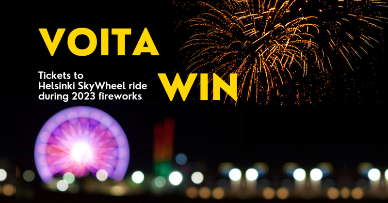 Order from NoutoAteria and win tickets to SkyWheel Helsinki.